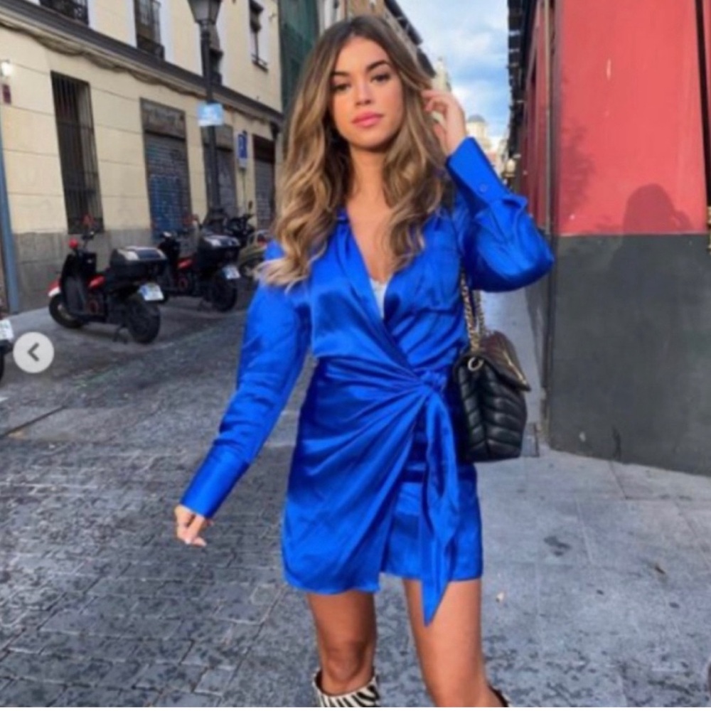 Zara dress beautiful color worn once
